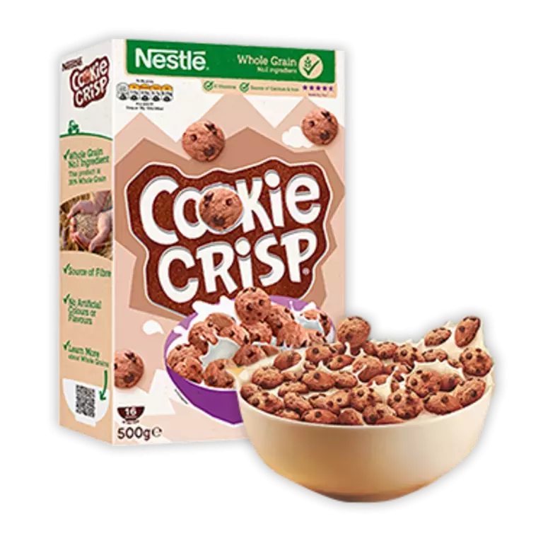 Cookie Crisp® Chocolatey Cereal Whole Grain Nestlé Cereals